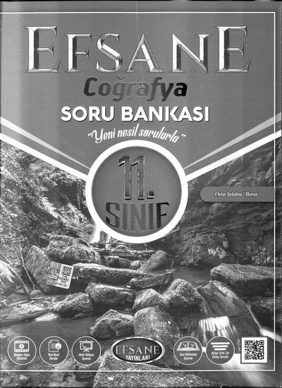 EFSANE COĞRAFYA SORU BANKASI Fotokopi GO - Tüm Sınavlarda Daha İleriye