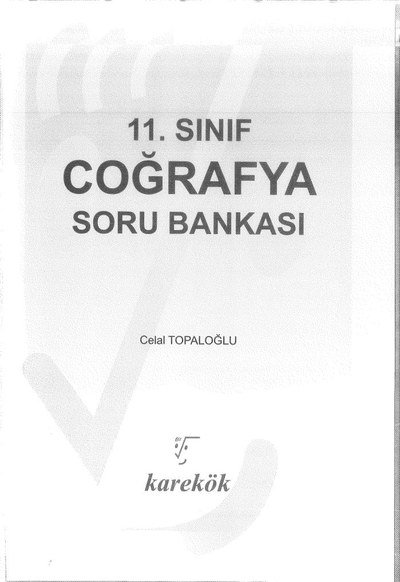 COĞRAFYA SORU BANKASI Fotokopi GO - Tüm Sınavlarda Daha İleriye