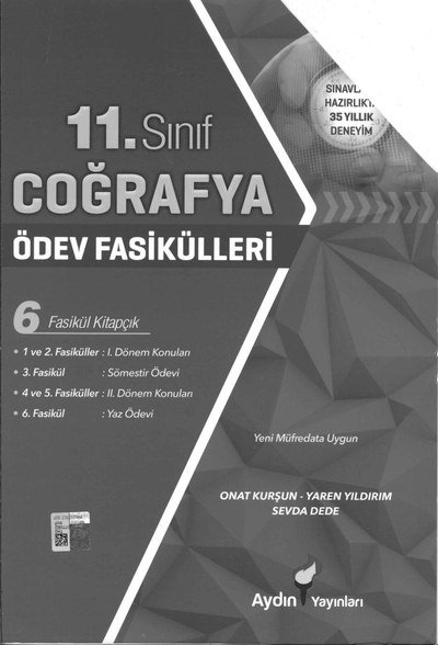 COĞRAFYA ÖDEV FASİKÜLLERİ 6 FASİKÜL KİTAPÇIK Fotokopi GO - Tüm Sınavlarda Daha İleriye