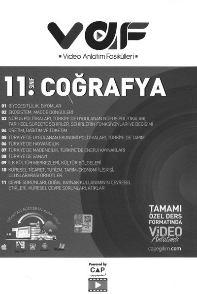 COĞRAFYA VİDEO ANLATIM FASİKÜLLERİ Fotokopi GO - Tüm Sınavlarda Daha İleriye