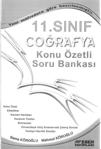 COĞRAFYA KONU ÖZETLİ SORU BANKASI Fotokopi GO - Tüm Sınavlarda Daha İleriye