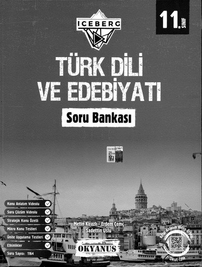 TÜRK DİLİ VE EDEBİYATI SORU BANKASI ICEBERG Fotokopi GO - Tüm Sınavlarda Daha İleriye