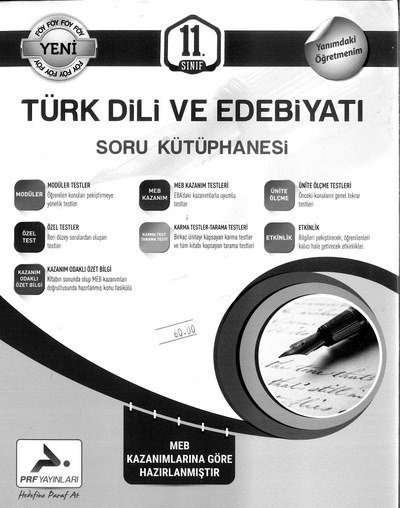 TÜRK DİLİ VE EDEBİYATI SORU KÜTÜPHANESİ Fotokopi GO - Tüm Sınavlarda Daha İleriye