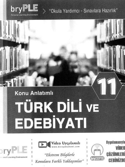 KONU ANLATIMLI TÜRK DİLİ VE EDEBİYATI OKULA YARDIMCI Fotokopi GO - Tüm Sınavlarda Daha İleriye