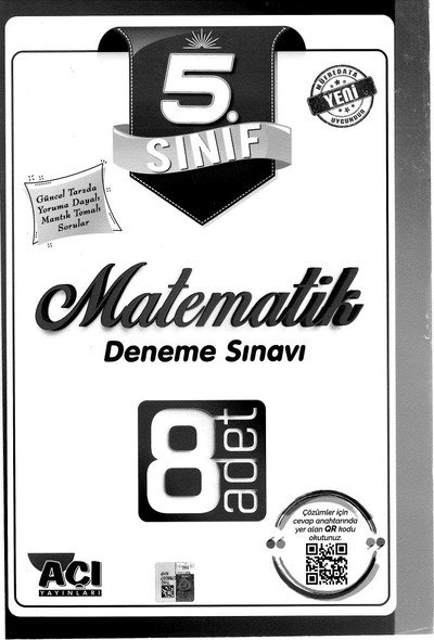 MATEMATİK DENEME SINAVI Fotokopi GO - Tüm Sınavlarda Daha İleriye