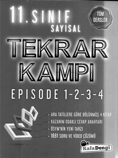 SAYISAL TEKRAR KAMPI EPISODE 1-2-3-4 Fotokopi GO - Tüm Sınavlarda Daha İleriye