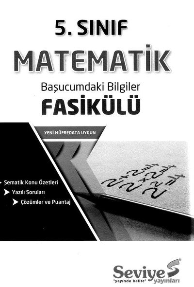 MATEMATİK BAŞUCUMDAKİ BİLGİLER FASİKÜLÜ Fotokopi GO - Tüm Sınavlarda Daha İleriye