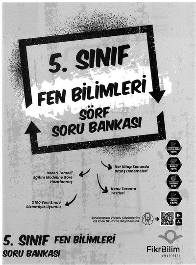 FEN BİLİMLERİ SÖRF SORU BANKASI Fotokopi GO - Tüm Sınavlarda Daha İleriye