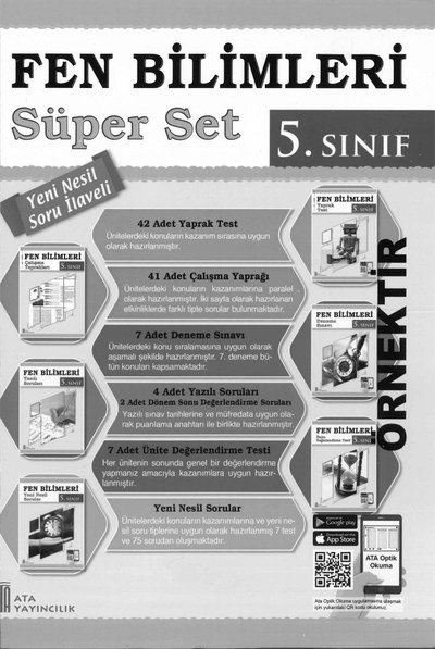 FEN BİLİMLERİ SÜPER SET Fotokopi GO - Tüm Sınavlarda Daha İleriye