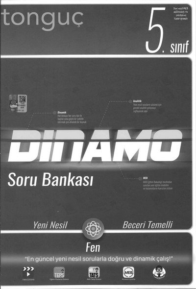 DİNAMO SORU BANKASI FEN Fotokopi GO - Tüm Sınavlarda Daha İleriye