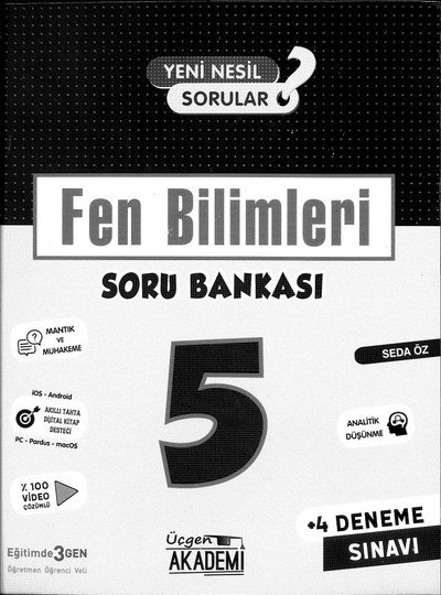 FEN BİLİMLERİ SORU BANKASI Fotokopi GO - Tüm Sınavlarda Daha İleriye