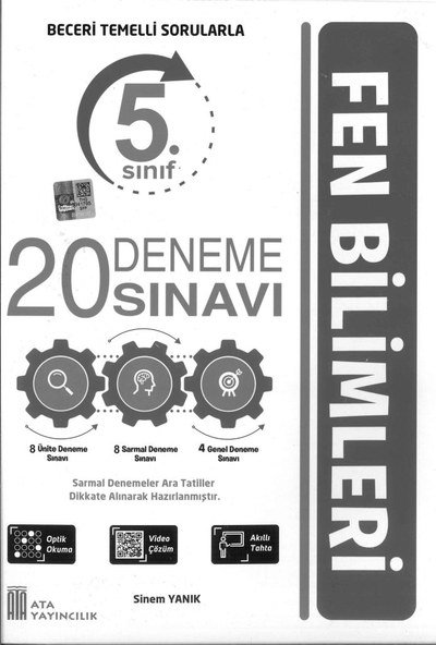 20 DENEME SINAVI FEN BİLİMLERİ Fotokopi GO - Tüm Sınavlarda Daha İleriye