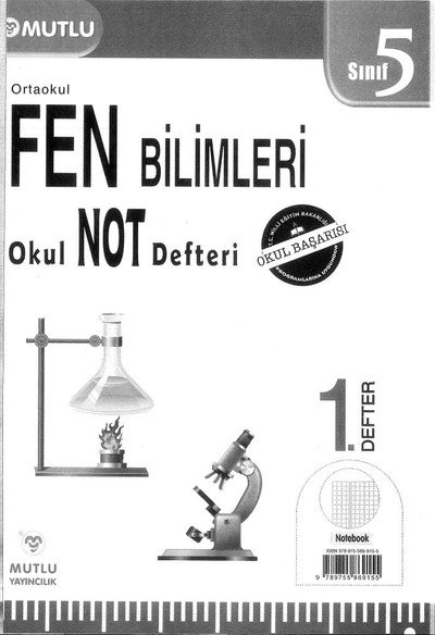 FEN BİLİMLER OKUL NOT DEFTERİ Fotokopi GO - Tüm Sınavlarda Daha İleriye