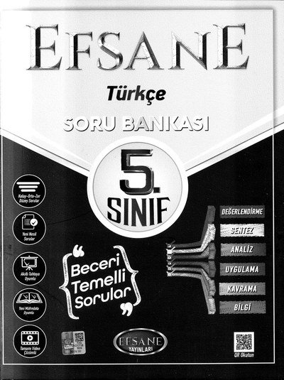 EFSANE TÜRKÇE SORU BANKASI Fotokopi GO - Tüm Sınavlarda Daha İleriye
