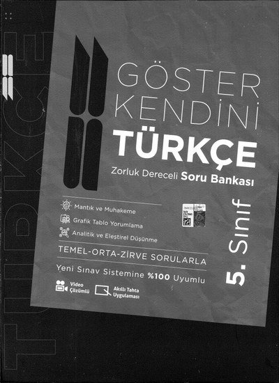 GÖSTER KENDİNİ TÜRKÇE SORU BANKASI Fotokopi GO - Tüm Sınavlarda Daha İleriye