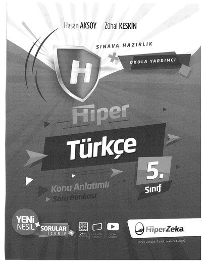 HİPER TÜRKÇE KONU ANLATIMLI SORU BANKASI Fotokopi GO - Tüm Sınavlarda Daha İleriye