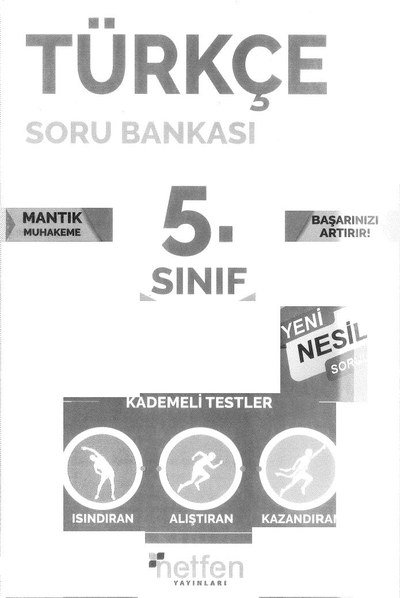 TÜRKÇE SORU BANKASI Fotokopi GO - Tüm Sınavlarda Daha İleriye