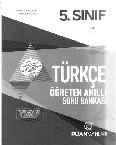 TÜRKÇE ÖĞRETEN AKILLI SORU BANKASI Fotokopi GO - Tüm Sınavlarda Daha İleriye