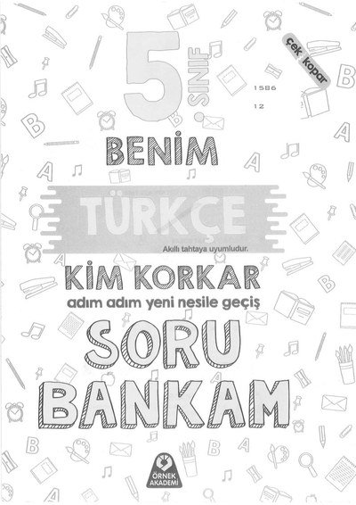 BENİM TÜRKÇE KİM KORKAR Fotokopi GO - Tüm Sınavlarda Daha İleriye