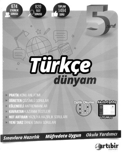 TÜRKÇE DÜNYAM Fotokopi GO - Tüm Sınavlarda Daha İleriye