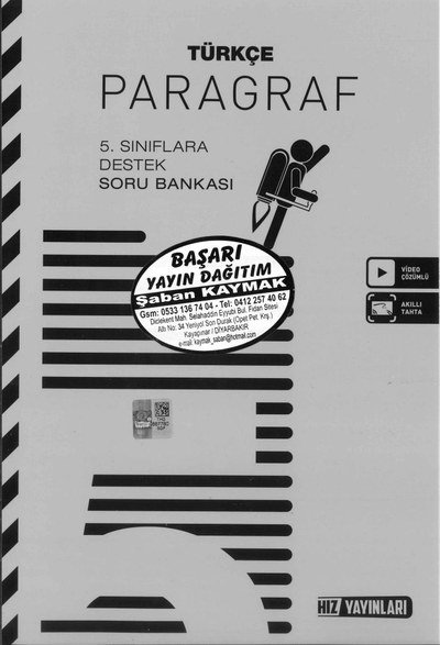 TÜRKÇE PARAGRAF SORU BANKASI Fotokopi GO - Tüm Sınavlarda Daha İleriye