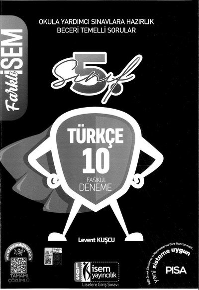 TÜRKÇE 10 FASİKÜL DENEME Fotokopi GO - Tüm Sınavlarda Daha İleriye