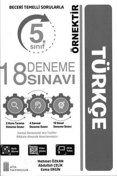 18 DENEME SINAVI TÜRKÇE Fotokopi GO - Tüm Sınavlarda Daha İleriye