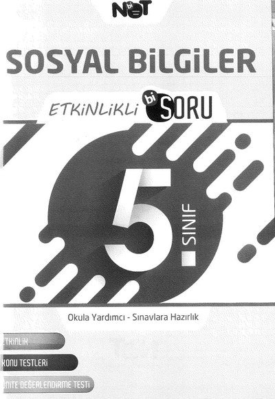 SOSYAL BİLGİLER ETKİNLİKLİ SORU Fotokopi GO - Tüm Sınavlarda Daha İleriye