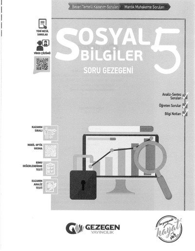 SOSYAL BİLGİLER SORU GEZEGENİ Fotokopi GO - Tüm Sınavlarda Daha İleriye