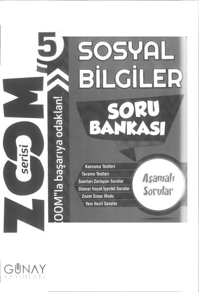 SOSYAL BİLGİLER SORU BANKASI Fotokopi GO - Tüm Sınavlarda Daha İleriye
