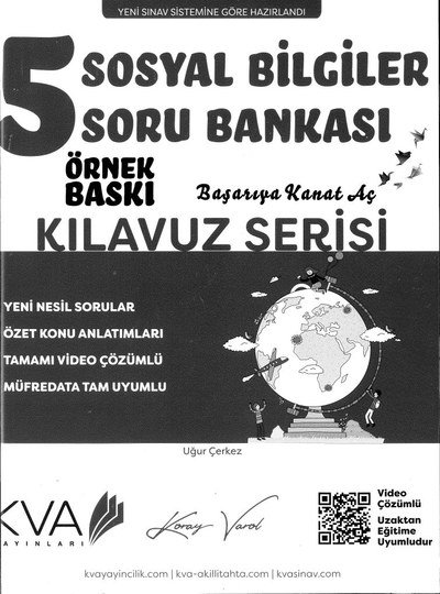 SOSYAL BİLGİLER SORU BANKASI KILAVUZ SERİSİ Fotokopi GO - Tüm Sınavlarda Daha İleriye