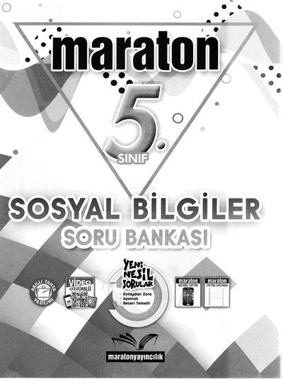 MARATON SOSYAL BİLGİLER SORU BANKASI Fotokopi GO - Tüm Sınavlarda Daha İleriye
