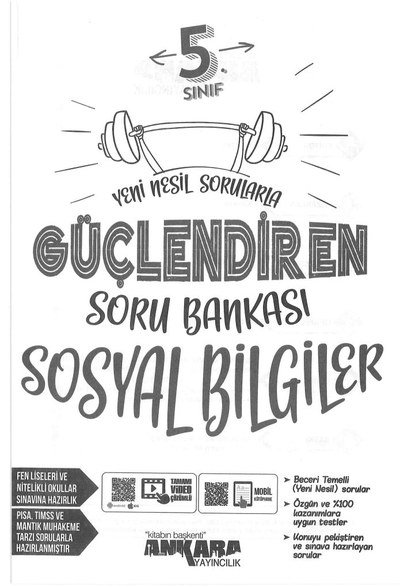 GÜÇLENDİREN SORU BANKASI SOSYAL BİLGİLER Fotokopi GO - Tüm Sınavlarda Daha İleriye