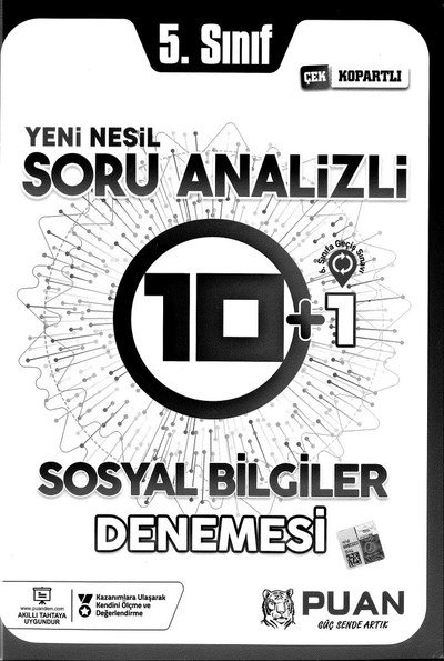 SORU ANALİZİ 10+1 DENEME Fotokopi GO - Tüm Sınavlarda Daha İleriye
