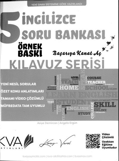 İNGİLİZCESORU BANKASI KILAVUZ SERİSİ Fotokopi GO - Tüm Sınavlarda Daha İleriye