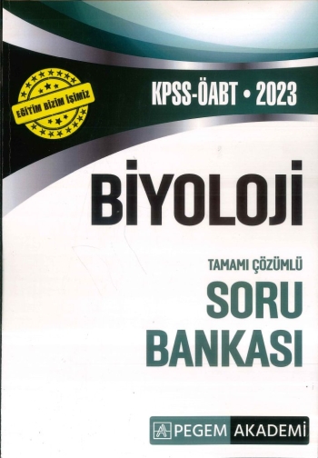 BİYOLOJİ TAMAMI ÇÖZÜMLÜ SORU BANKASI Fotokopi GO - Tüm Sınavlarda Daha İleriye
