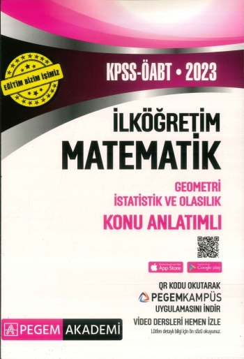 İLKÖÜRETİM MATEMATİK GEOMETRİ İSTATİSTİK VE OLASILIK KONU ANLATIMLI Fotokopi GO - Tüm Sınavlarda Daha İleriye