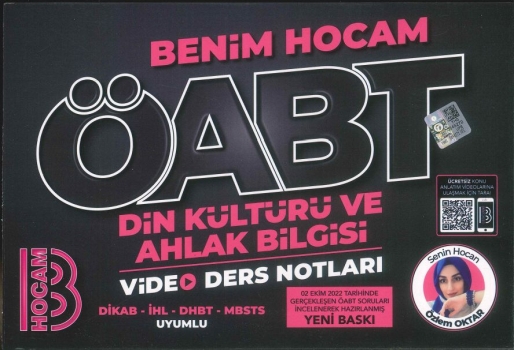 DİN KÜLTÜRÜ VE AHLAK BİLGİSİ VİDEO DERS NOTLARI Fotokopi GO - Tüm Sınavlarda Daha İleriye