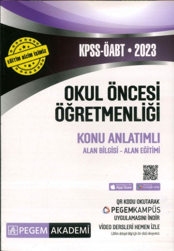 OKUL ÖNCESİ ÖĞRETMENLİĞİ KONU ANLATIMLI ALAN BİLGİSİ-ALAN EĞİTİMİ Fotokopi GO - Tüm Sınavlarda Daha İleriye