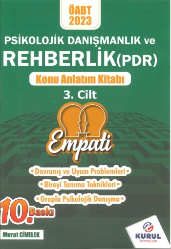 PDR KONU ANLATIM KİTABI (EMPATİ) CİLT 3 Fotokopi GO - Tüm Sınavlarda Daha İleriye