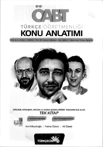 TÜRKÇE ÖĞRETMENLİĞİ KONU ANLATIMI TEK KİTAP Fotokopi GO - Tüm Sınavlarda Daha İleriye