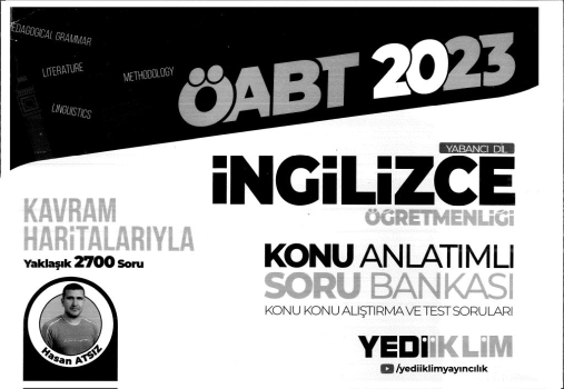İNGİLİZCE ÖĞRETMENLİĞİ KONU ANLATIMLI SORU BANKASI Fotokopi GO - Tüm Sınavlarda Daha İleriye