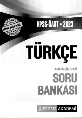TÜRKÇE TAMAMI ÇÖZÜMLÜ SORU BANKASI Fotokopi GO - Tüm Sınavlarda Daha İleriye