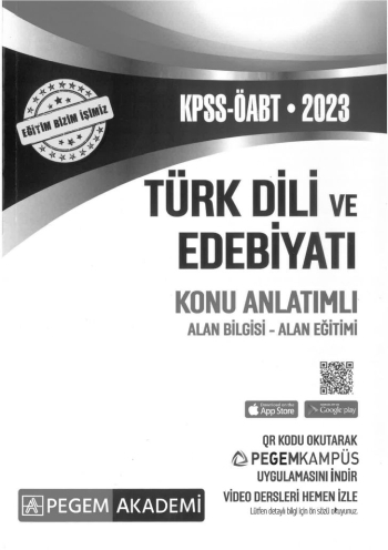 TÜRK DİLİ VE EDEBİYATI KONU ANLATIMLI ALAN BİLGİSİ - ALAN EĞİTİMİ Fotokopi GO - Tüm Sınavlarda Daha İleriye