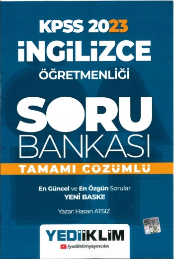 İNGİLİZCE ÖĞRETMENLİĞİ TAMAMI ÇÖZÜMLÜ SORU BANKASI Fotokopi GO - Tüm Sınavlarda Daha İleriye