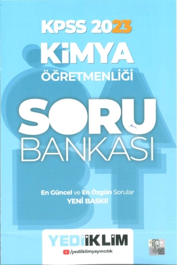 KİMYA ÖĞRETMENLİĞİ SORU BANKASI Fotokopi GO - Tüm Sınavlarda Daha İleriye