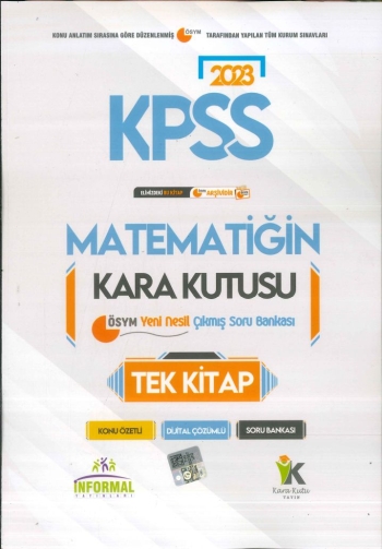 MATEMATİĞİN KARA KUTUSU TEK KİTAP Fotokopi GO - Tüm Sınavlarda Daha İleriye