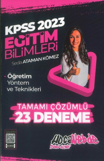 ÖĞRETİM YÖNTEM VE TEKNİKLERİ 23 DENEME ÇÖZÜMLÜ Fotokopi GO - Tüm Sınavlarda Daha İleriye