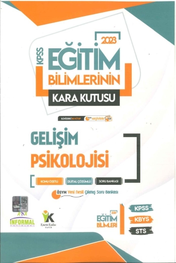 KARA KUTU GELİŞİM PSİKOLOJİSİ KONU ÖZETLİ SORU BANKASI Fotokopi GO - Tüm Sınavlarda Daha İleriye