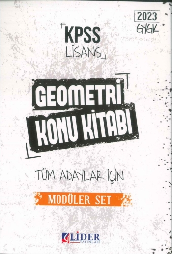 GEOMETRİ KONU KİTABI Fotokopi GO - Tüm Sınavlarda Daha İleriye